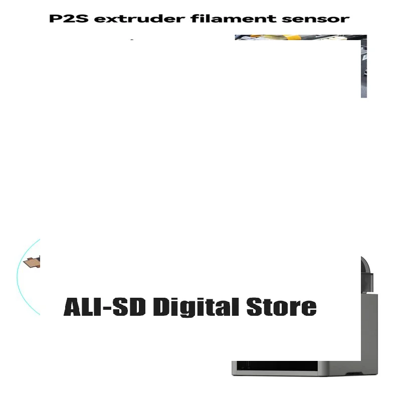 

1 шт. комплект датчиков филамента для экструдера Bambu Lab P2S, высококачественные запасные части для 3D-принтера Bambu P2S