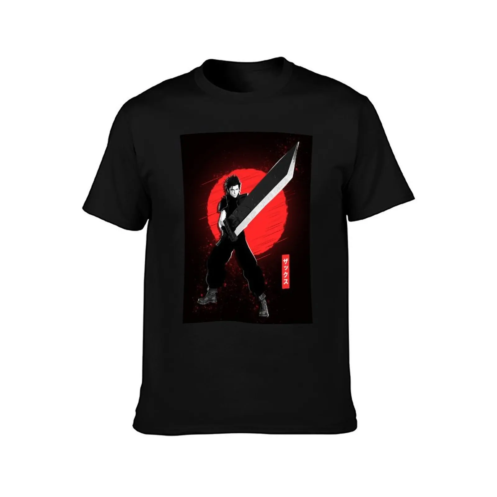 Zack - Crisis Core Reunion T-Shirt Christmas Theme Tee Top