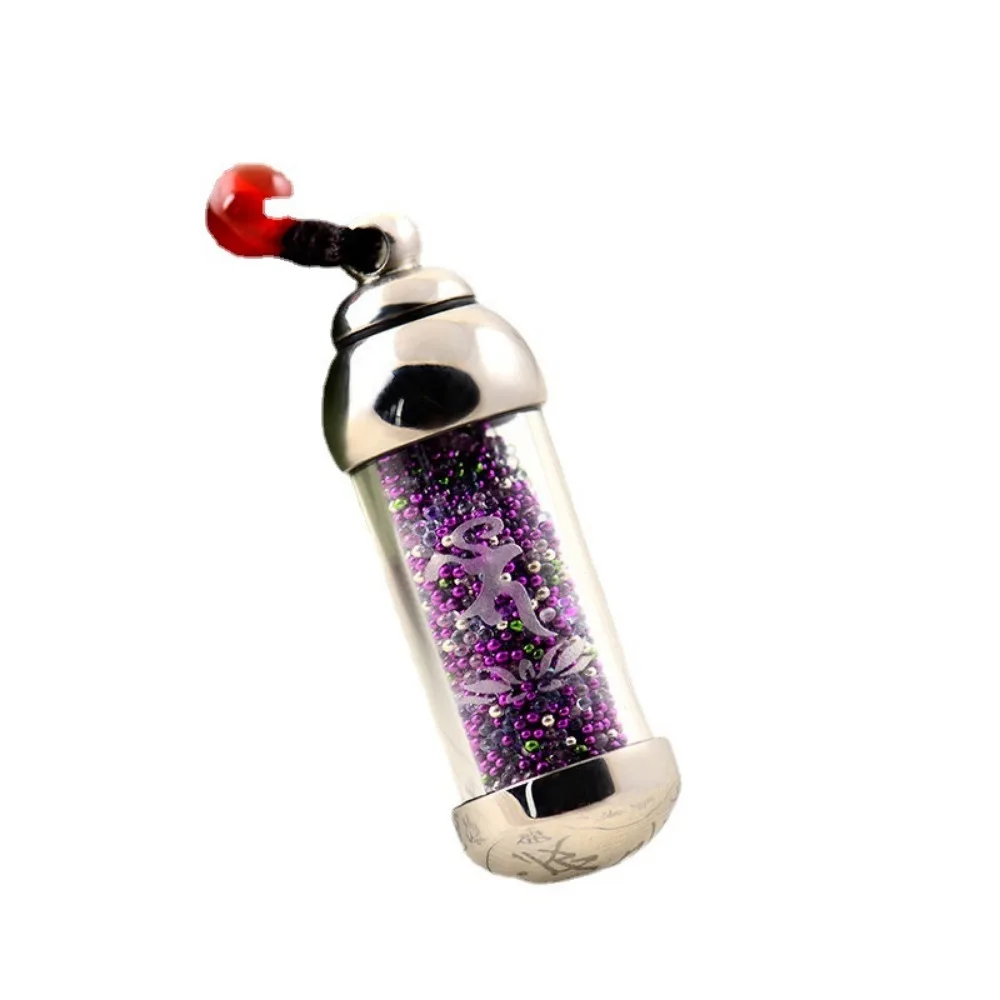 New Perfume Jars Cremation Pet Vial  Openable Glass Memorial Ash Bottle Wishing Bottle