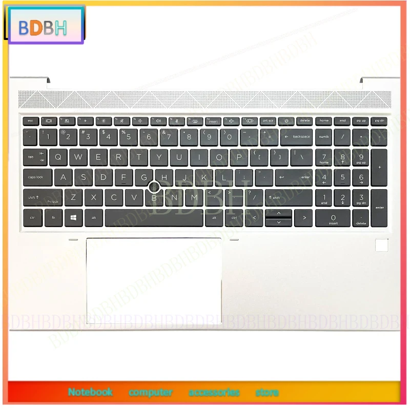Original US Backlight Keyboard for HP EliteBook 850 G7 G8 Zbook Firefly 15 G7 G8 New Laptop Palmrest Cover Upper Case M07492-001