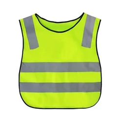 Kids Reflective Vest Safety Construction School for Boys and Girls Cycling Skiing Running Safety Clothing