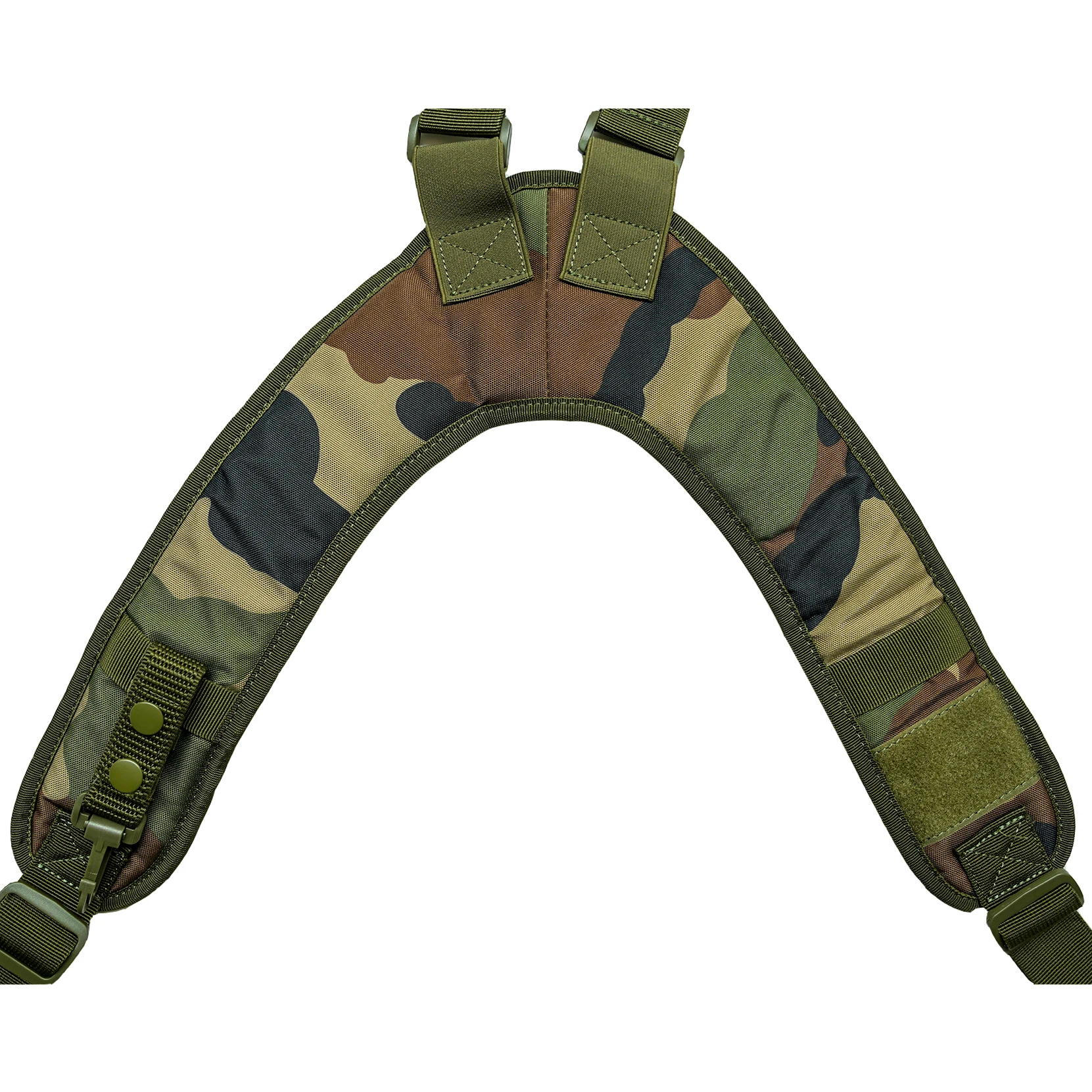 Cinto Tático com Suspensórios Ajustáveis e Almofadados (com Porta-Chaves)