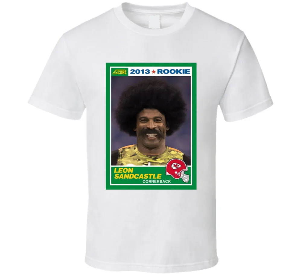 

Leon Sandcastle Rookie Card Deion Sanders Alter Ego Fan T Shirt