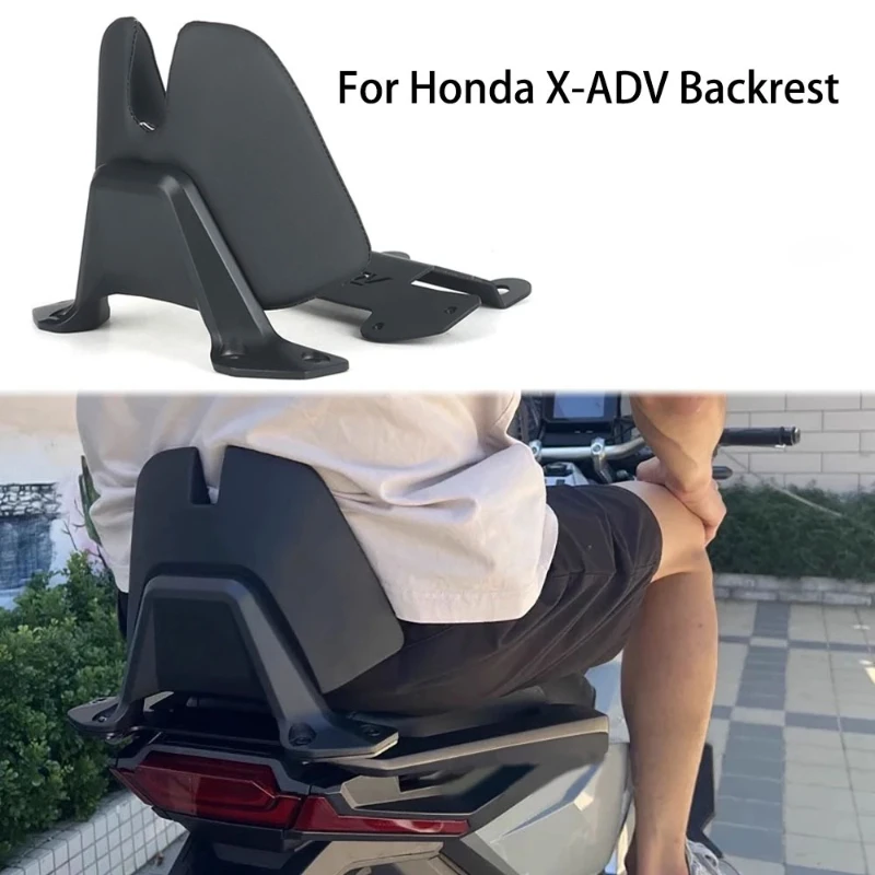 

For Honda X-ADV 750 2021-2025 New Motorcycle Modification Comfortable Rear Passenger Seat Backrest Cushion Back Rest Pad