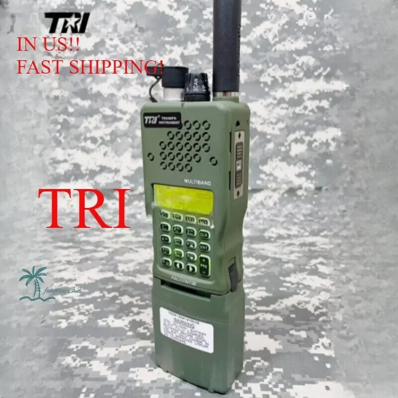 US-Lagerbestand! TRI PRC-152 Aluminiumlegierung UV Dreifach-Schutz 6-Gang Walkie-Talkie Funkgerät