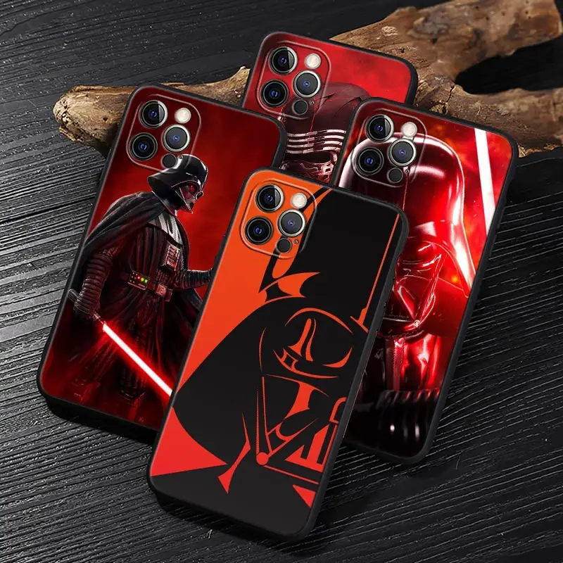 Star-Wars Kyloren Funda For iphone 15 Pro Max Case For iPhone 14 11 12 13 Mini 15 Pro 14Plus XS X 7 8 SE 2020 11 Case Soft Cover