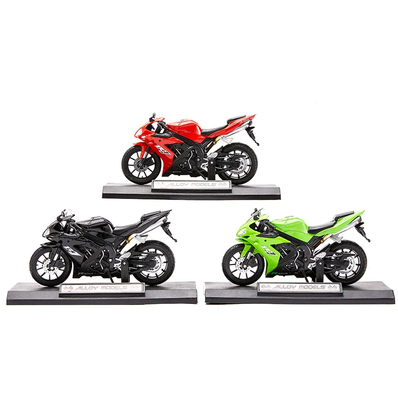 1:12 Alloy Die-Cast Motorcycle Mini Simulation Model Family Car Decor Children's Holiday Birthday Gift Mini Collection