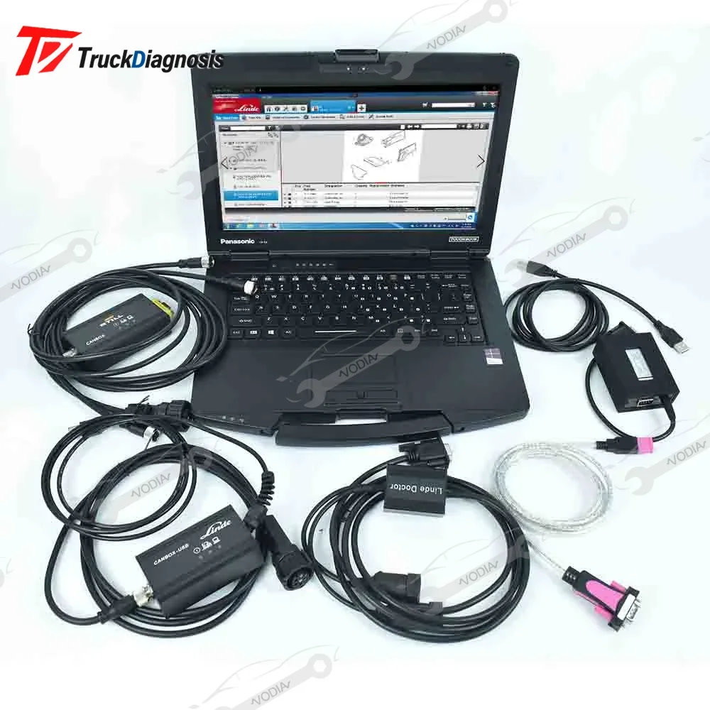 CF53 Laptop for Linde canbox doctor Jungheinrich Judit Incado oem Still canbox Forklift Full diagnosis Tool