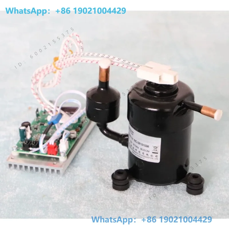 ST19DC Micro Compressor Mini Refrigeration Compressor DC 12V24V48V Laser Cold Water Air Conditioning