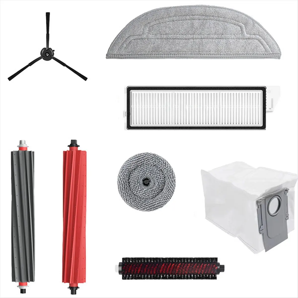 

For S8 MaxV Ultra/G20S Robot Vacuum Parts Main Side Brushes Mop Cloths HEPA Filters Dust Bags Accessories