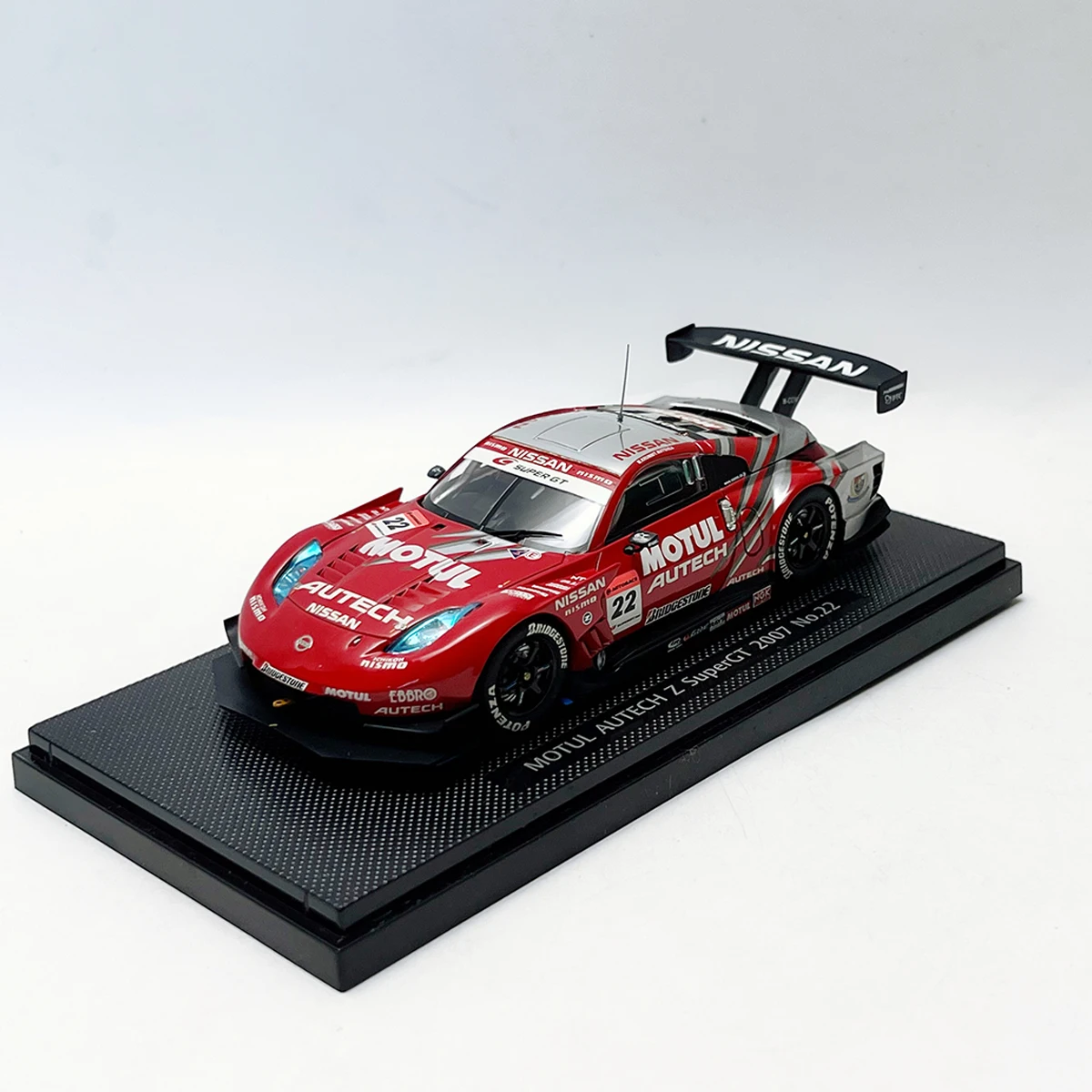 

EBBRO масштаб 1:43 литой под давлением сплав Nissan 350z Super GT500 игрушечный гоночный автомобиль модель классический ностальгия подарок для взрослых сувенирный статический дисплей