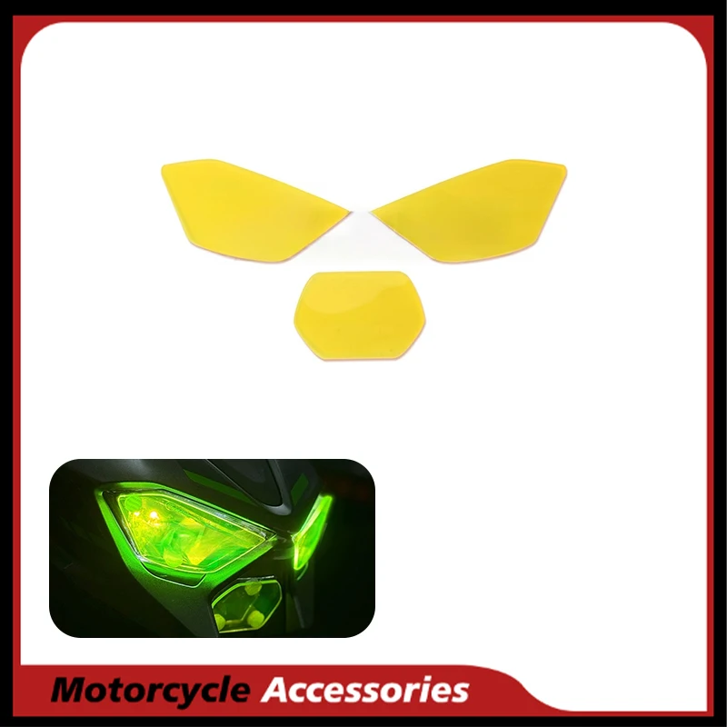 

Motorcycle Acrylic Front Headlight Guard Head Light Lens Cover Protector For Kawasaki Z900 Z900SE z900 2025 2026