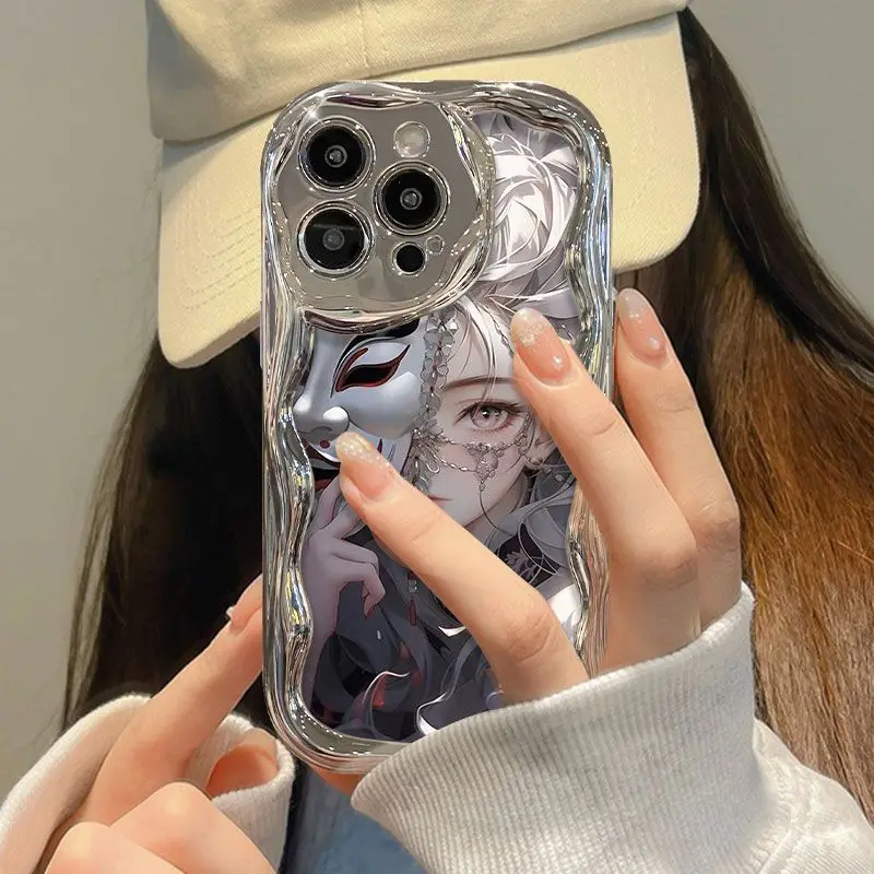 Anime girl Phone Case For Samsung Galaxy A55 A35 A25 A15 A54 A24 A33 A34 A73 5G A32 A51 A52 A53 A71 A72 A30 A50soft