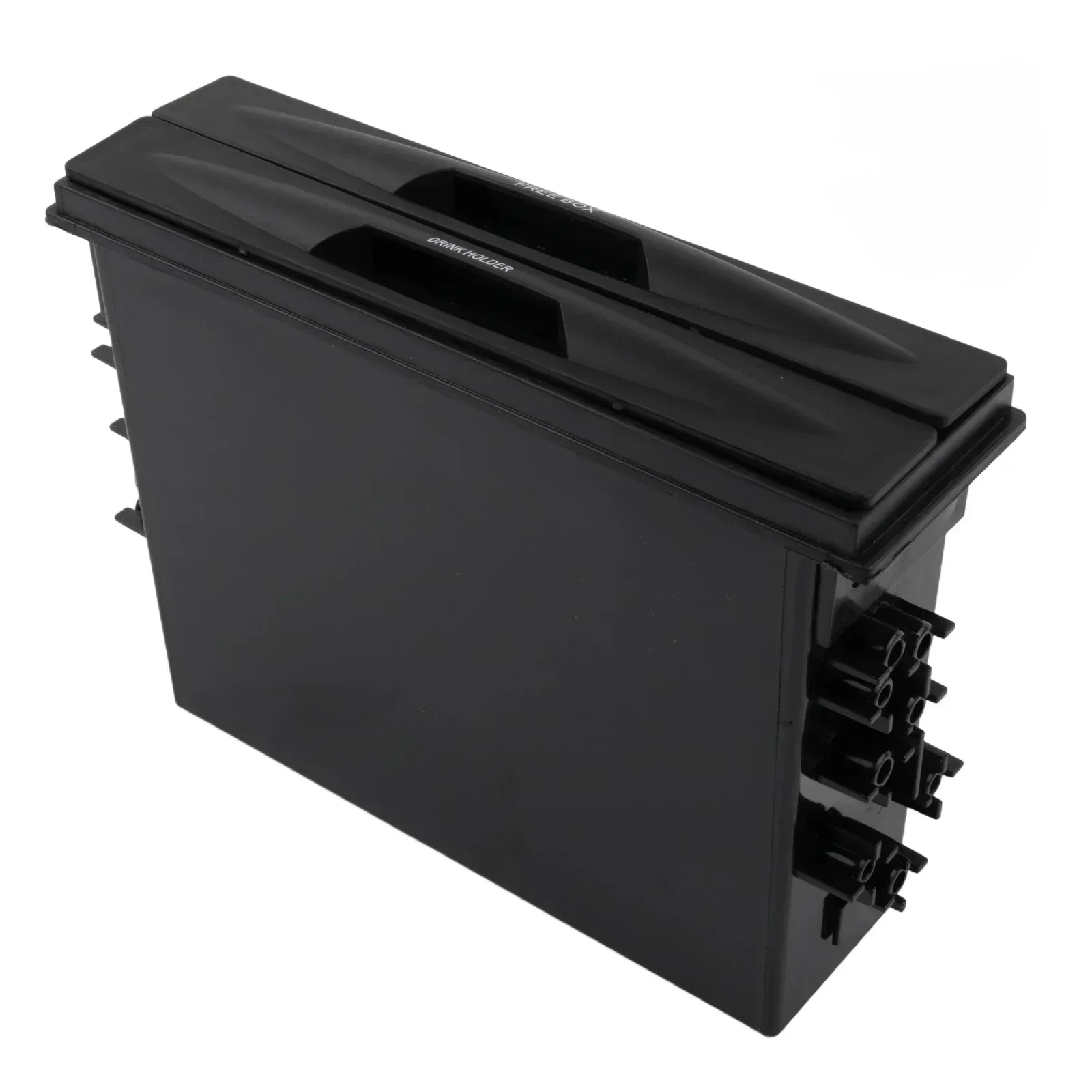 Center Console Organizer Storage Box ABS Material Quick Installation Reliable Quality Wear-resistant Practical Design