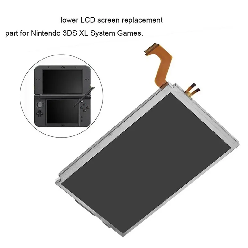 Top Upper LCD Screen For 3DS XL 3DS LL Upper LCD Display Screen Replacement Parts