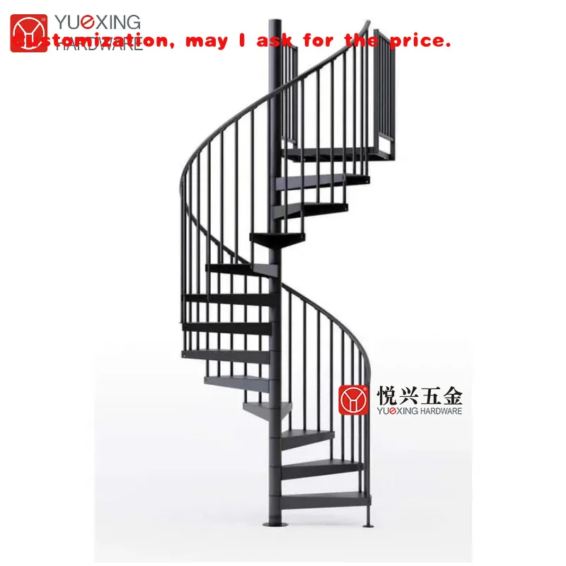 

custom.Easy Installed Commercial Glass Step Staircase Indoor Wood Tread Helical Stairs