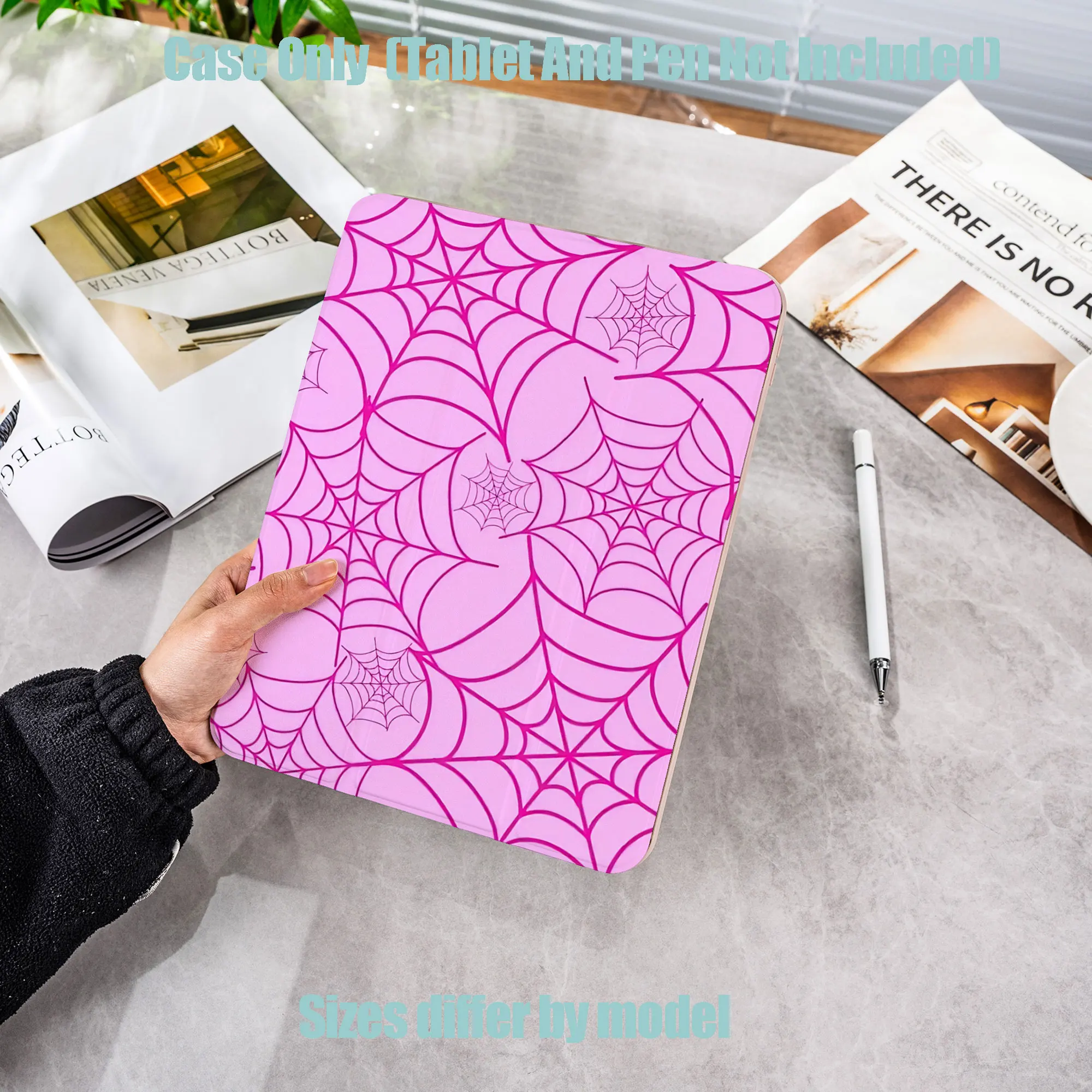 Shockproof TPU Tablet Protective Case with Pencil Holder Auto Sleep Wake for Apple /Samsung/Xiaomi/Redmi/Huawei/Honor