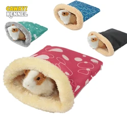 1 PC Random Color Small Pet Hamster Guinea Pig Small Nest Pet Hedgehog Squirrel Hamster Bed Comfortable Warm House for Winter