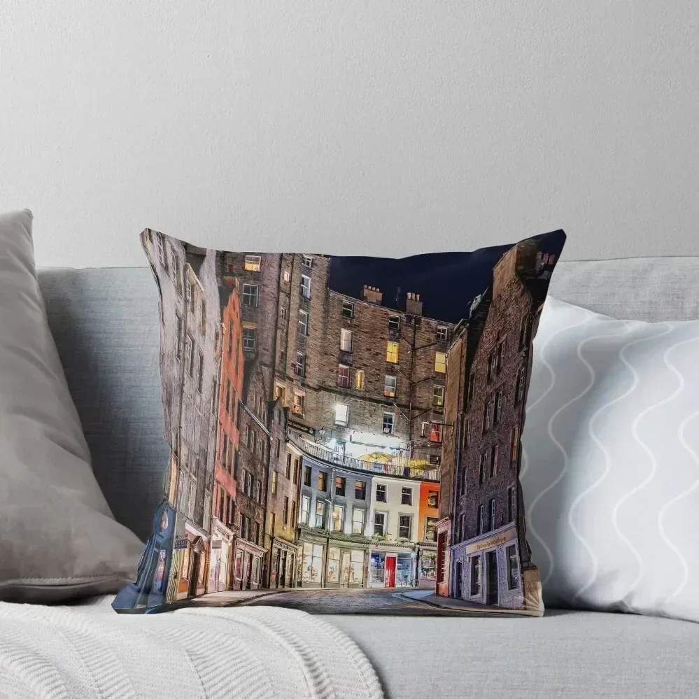 Victoria Street Edinburgh Scotland Throw Pillow Cushion Covers For Living Room Sofa Cushions luxury decor pillow