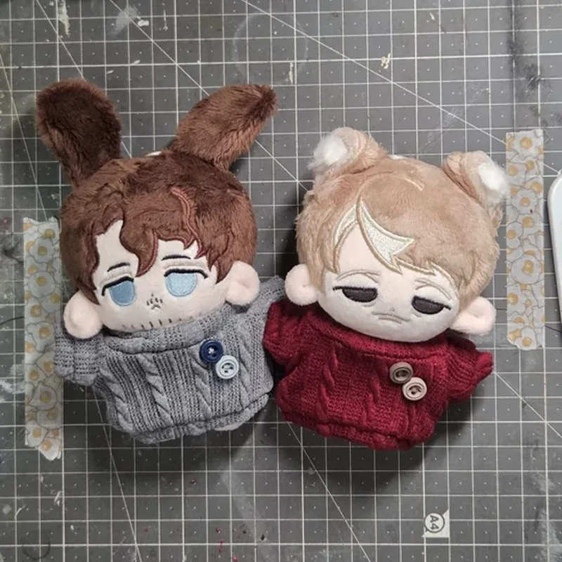 

10cm Cotton Doll Anime Role Will Hannibal Kawaii Cosplay Starfish Body Cartoon Mini Soft Plush Doll Toy Figure Gift Pendant