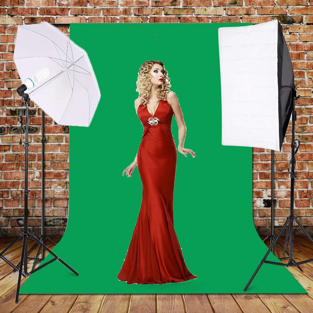 Backdrop Stand Full Photo Studio Equipment Set 2 in 1 Reflector Photography Accessories Lighting Kit Umbrella Soft box Set