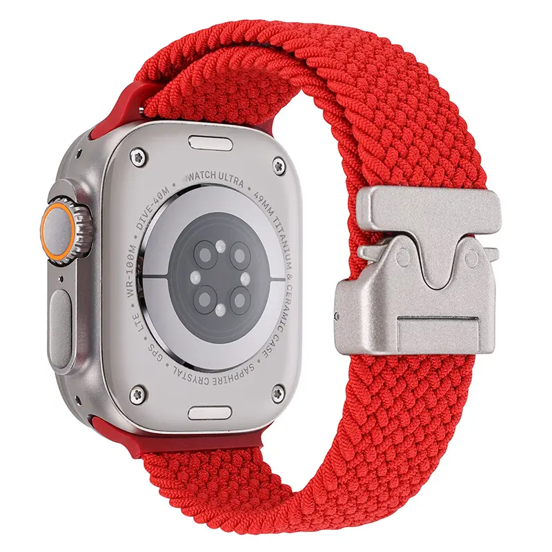 Parachute Braided Strap For Apple Watch Ultra 4/3/2 Band 49mm 46mm 45mm 42mm 44-41mm Nylon Bracelet iWatch 12 11 10 9 8 SE Belt - Image 29