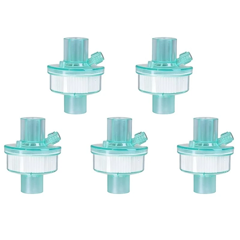 A27U Upgraded Gas Filter Bacterial Viral Filter 5 Pcs Heat And Moisture Exchanger With Filter For Adults Children Infants