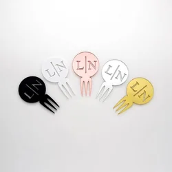 20/50/100 Free Personalized Acrylic Fruit Fork Custom Name Of Groom And Bride Fork 6CM With Wedding Party