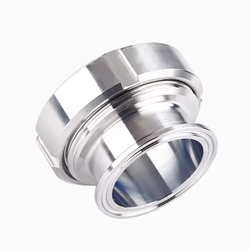 304Stainless Steel Quick Connect Mirror Sanitary Grade Clamp Type Circular Thread Manhole Internal View Glass Observation Window