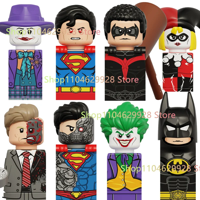 KDL851 TV6213 6214 6215 أنيمي سوبر أبطال الطوب الهدايا شخصيات الحركة الصغيرة الأطفال ألعاب مكعبات البناء للعب هدايا الحفلات #1