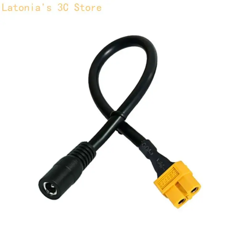25/100Cm Power Cable with 5.5 X 2.5 Mm Female/Male Connection End Use X3UB