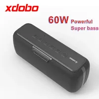 Xdobo X8 60W Powerful Speaker Outdoor IPX5 Waterproof Home Theater System Stereo Bass Caixa De Som Bluetooth Portable Subwoofer