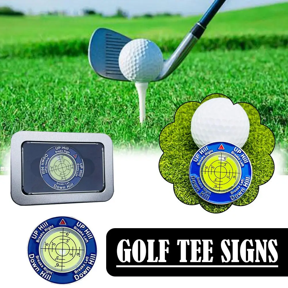 

Caiton Golf Marker with Magnetic Hat Clip - High Precision Green Reading Aid - Perfect for All Golfers - Improve Putting Skills