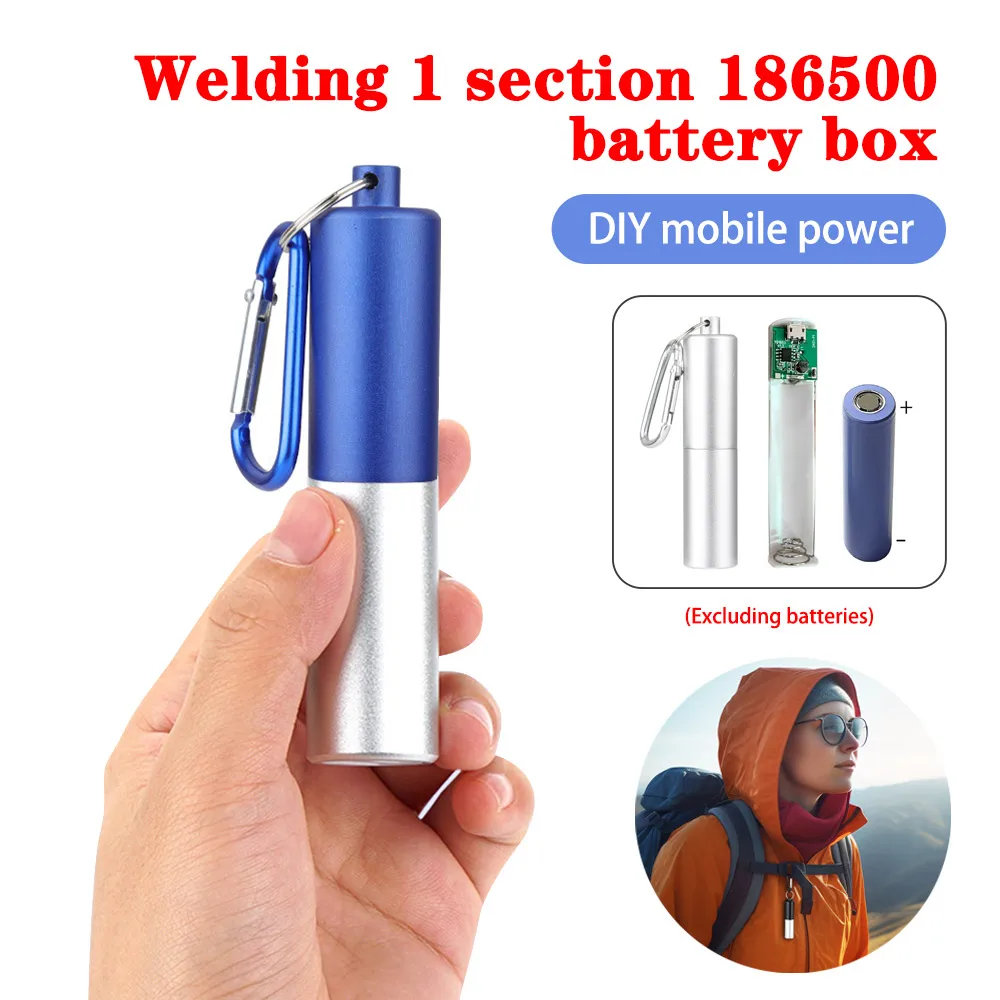 1PCS Power Bank USB 3500mAh 5V/1A Portable Multicolor Case 18650 Suite Battery External DIY Charge Box Kit Excluding Batteries