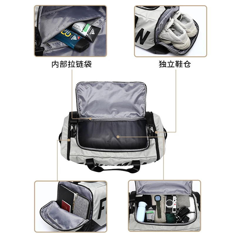 2024 Oxford borsa da viaggio da uomo borsa da viaggio Tote borsone personalizzato impermeabile durevole moda di grande capacità per gli sport
