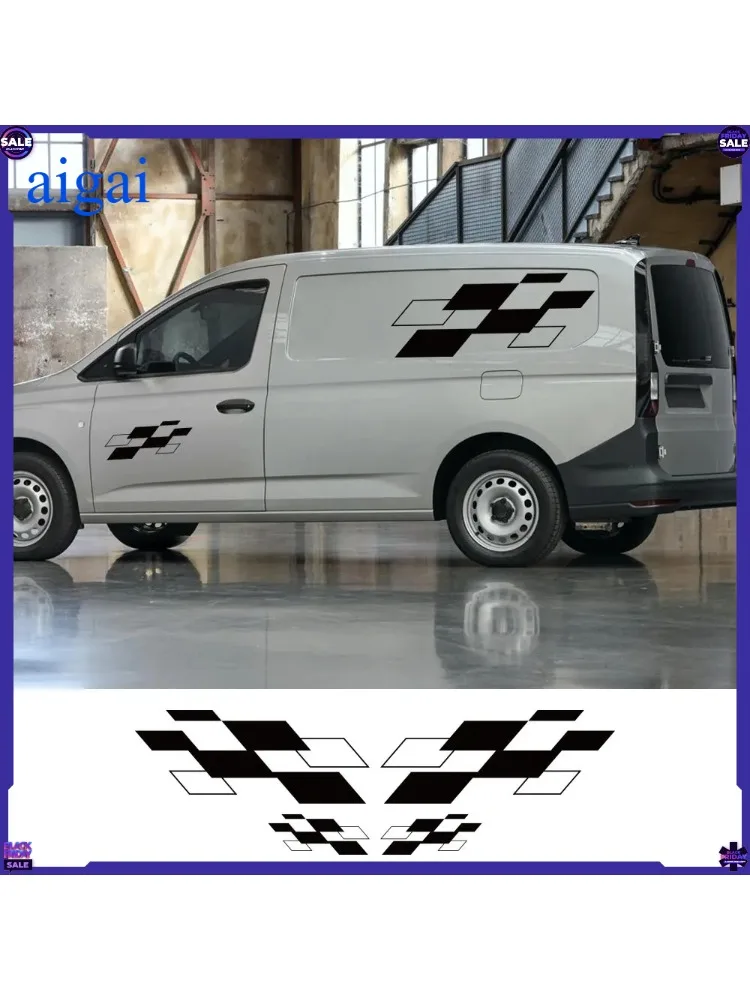 4 szt. Naklejek samochodowych do Volkswagen VW Caddy MK1 MK2 MK3 MK4 4 3 2 Maxi Kombi Camper Van, grafika, naklejki winylowe, akcesoria tuningowe — 2