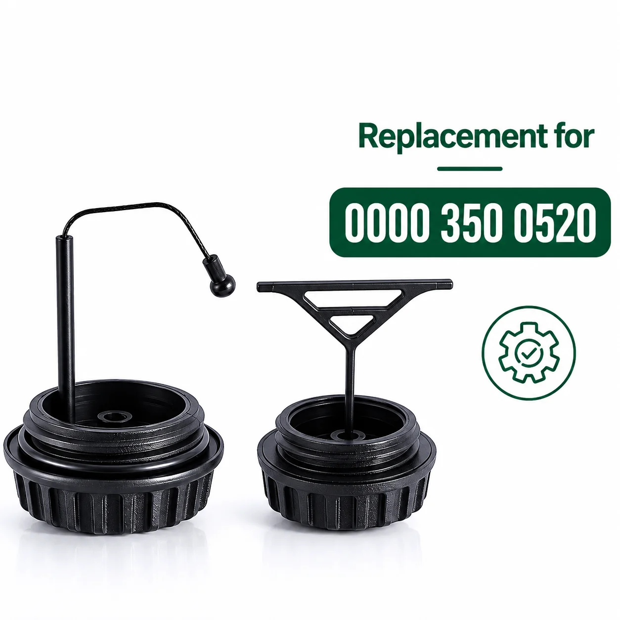 For Stihl 039 044 046 050 051 064 066 076 084 088 MS290 MS310 MS390 MS640 MS650 MS660 Oil Cap Chainsaw Replacement 0000 350 0520