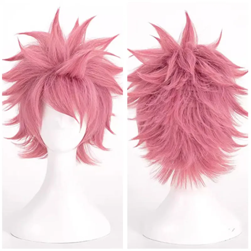 

Natsu Cosplay Wig Fairy Anime Tail Fantasy Adult Heat Resistant Synthetic Hair Carnival Halloween Party Costume Accessories