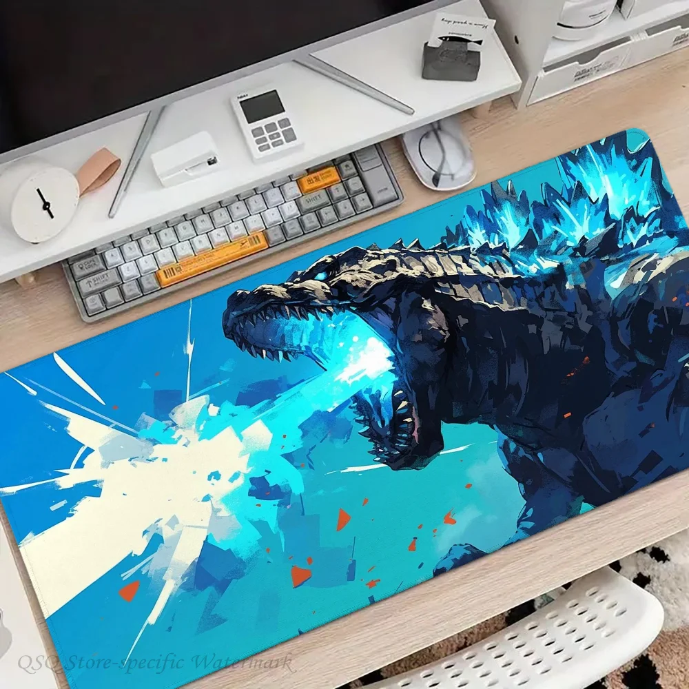 G-Godzilla Movies Mousepad Mouse Mat Desk Mat With Pad Gaming Accessories Prime Gaming XXL Keyboard Pad Padding Mat