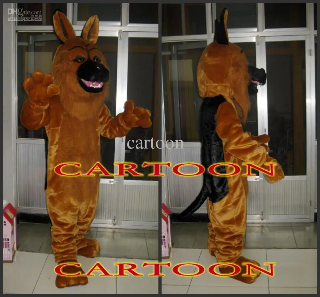 Nieuwe Volwassen Karakter Wolf Wolfshond Mascot Kostuum Halloween Kerst Jurk Full Body Props Outfit Mascotte Kostuum