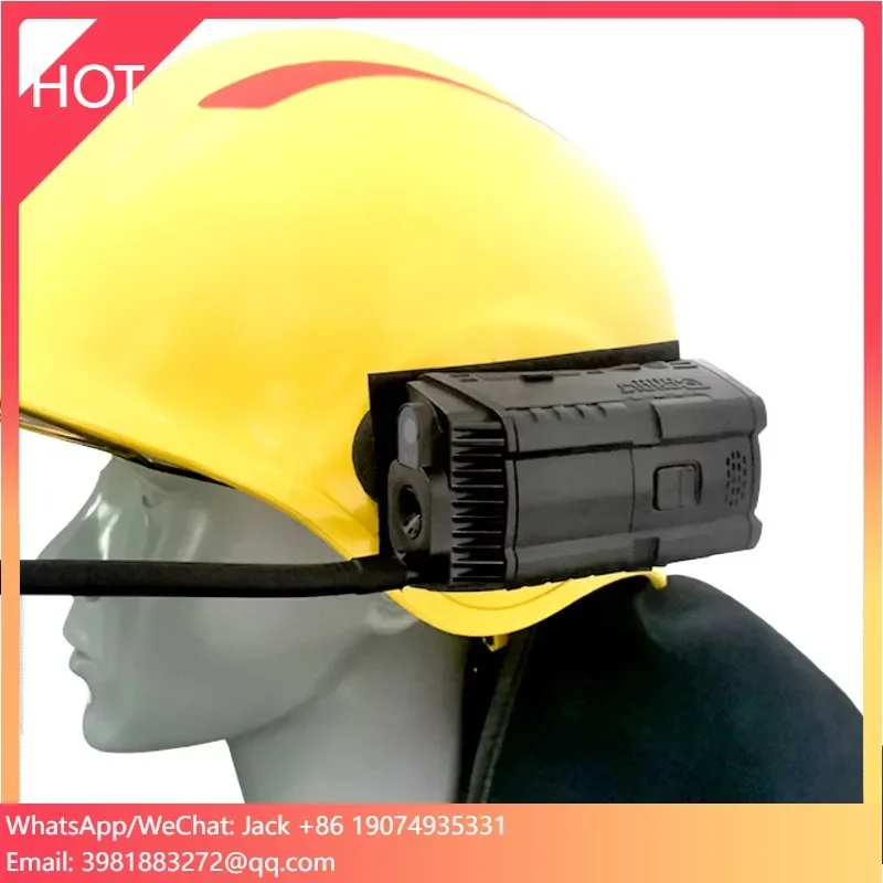 Fire Helmet Hardhat for Fireman Firefighter Gas Detection Thermal Imaging Lens Protection