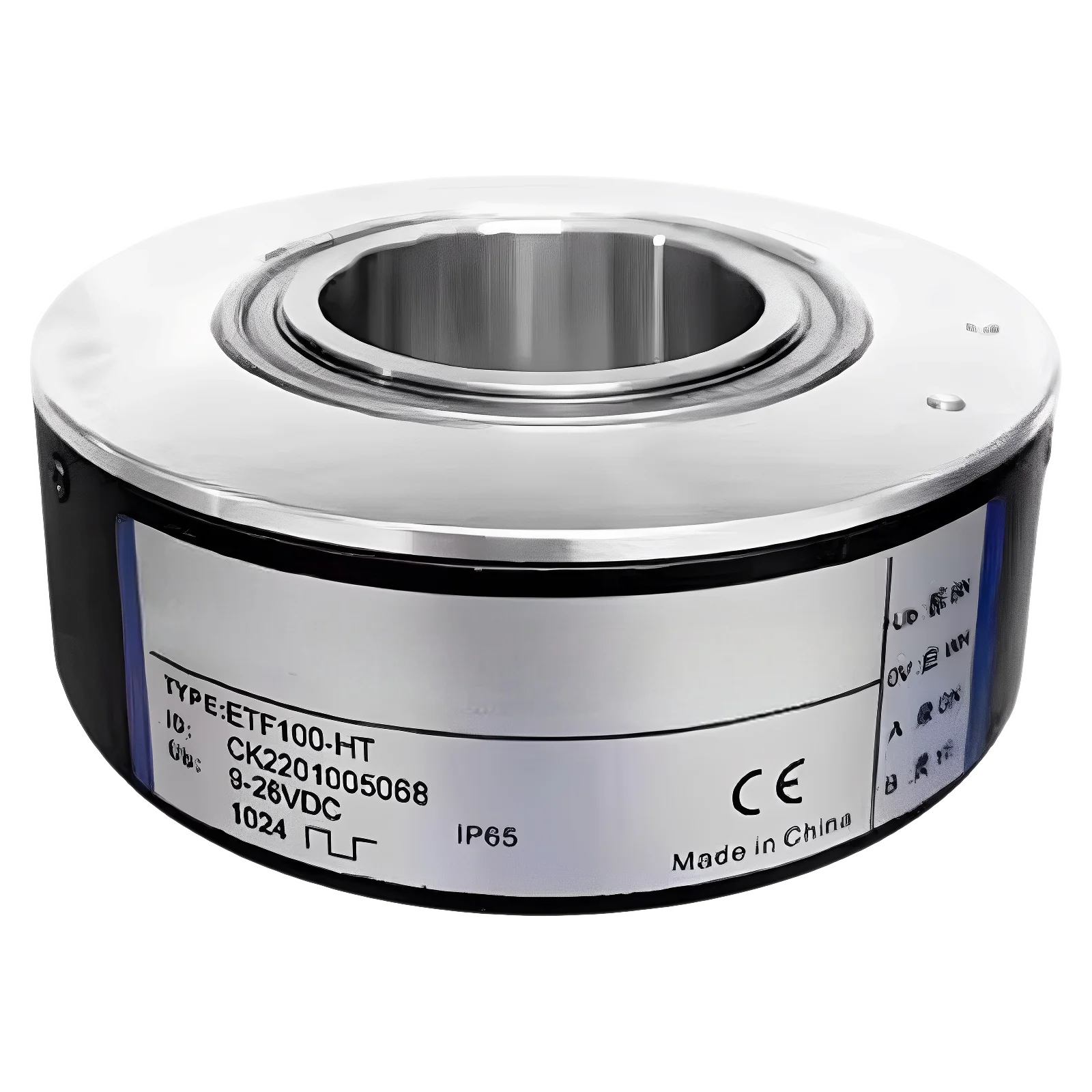 New TORF ETF100-HT-1024 Photoelectric Rotary Encoder Hollow Shaft Encoder for Tower Crane