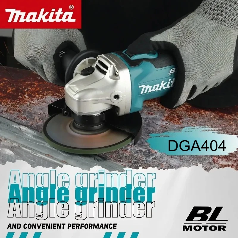 

Makita DGA404 Brushless Electric Angle Grinder Metal Wood Power Tool Grinder Cordless Grinding Polishing Cutting Machine Tool