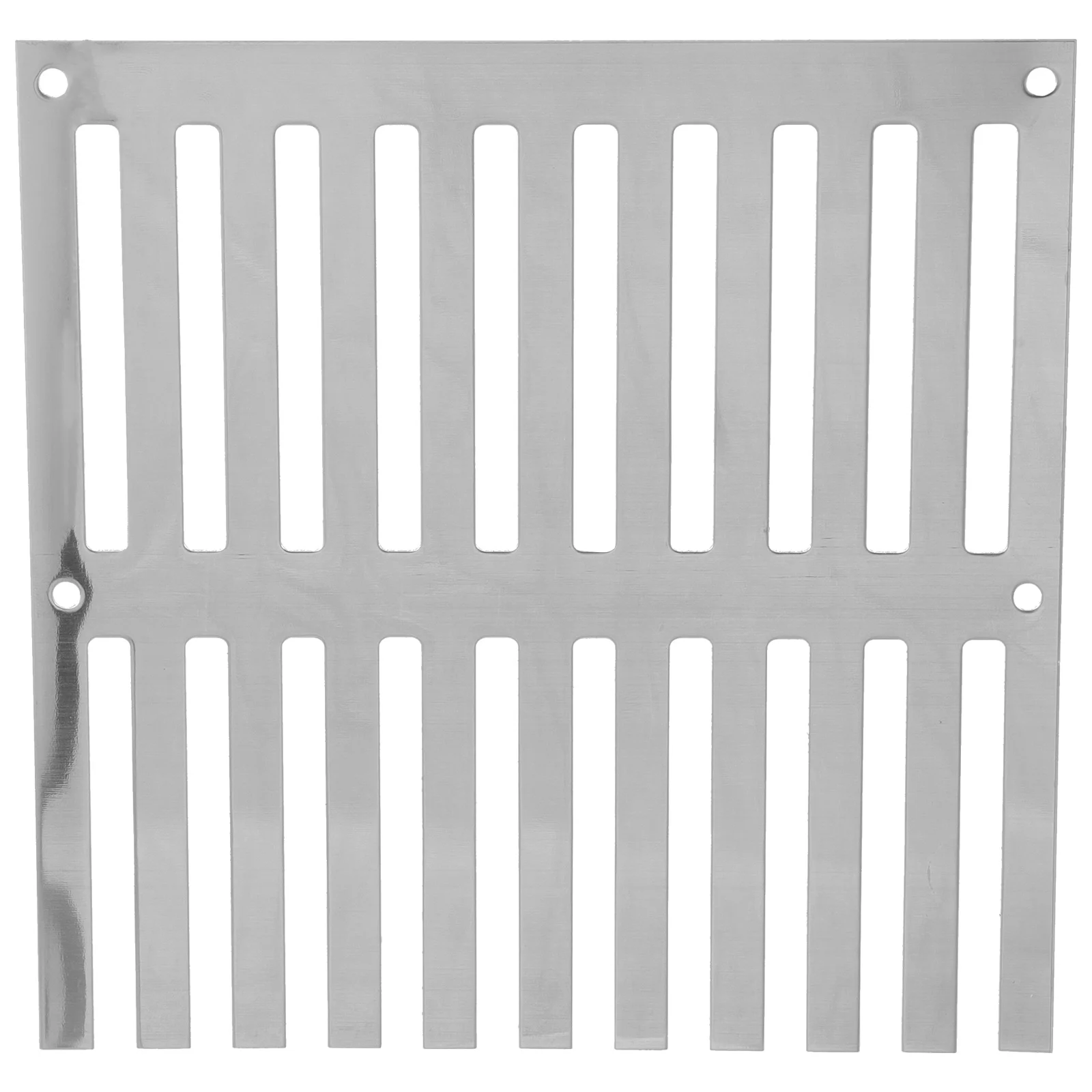 

Side Wall Floor Drain Cover Metal Grate For Bathroom Kitchen Garden Outdoor Drainage Durable Anti-Clogging Square Mesh Drain