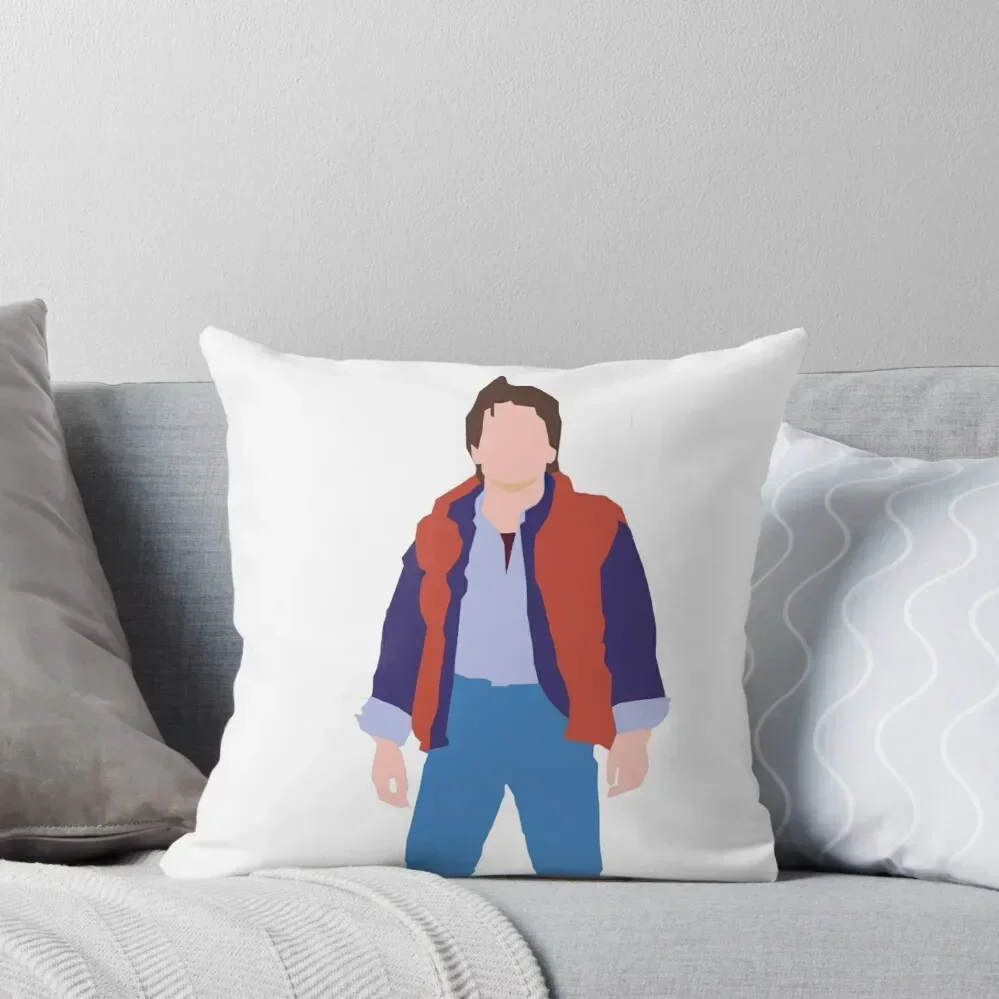 Minimalistic Marty McFly Throw Pillow luxury home accessories Pillowcases Cushion Covers Sofa Sofa Pillow Cover pillow