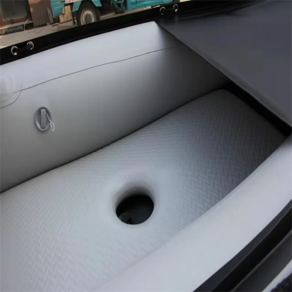 2026  Factory Customized Stable Drifting Inflatable Pedal Kayak Fishing Boat with Drop Stitch Floor PVC Tube 2 Persons Capacity - view 5
