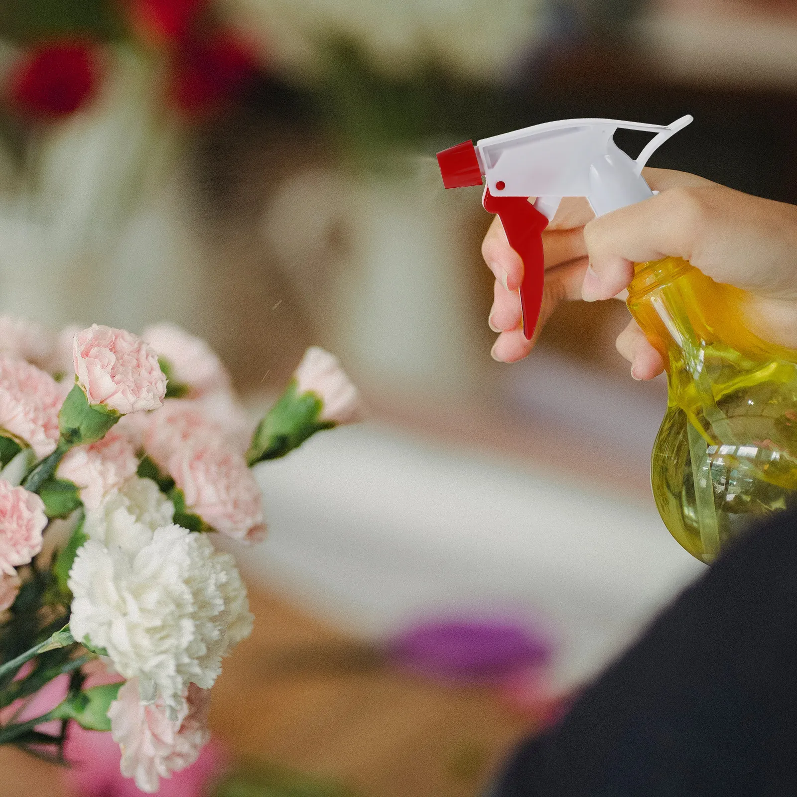 15Pcs Durable Spray Bottle Nozzles Environmentally Safe Material Sprayer Heads for Home Gardening Spray Bottle Nozzles
