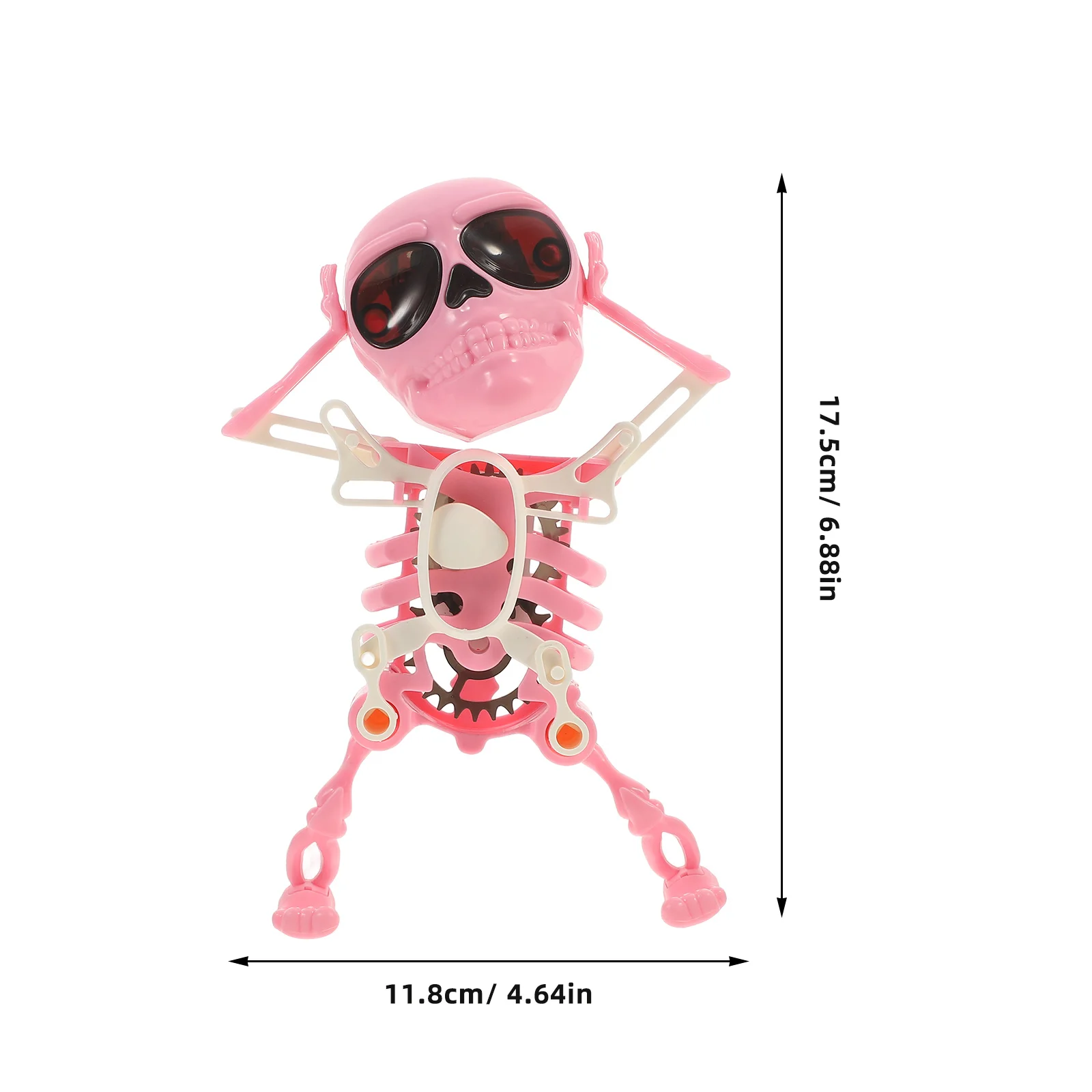 لعبة الرقص الممتصة للأطفال الصغار لسطح المكتب، لعبة الرقص الصغيرة على شكل جمجمة الهالوين لحفلات الهالوين للأطفال، ديكورات الأطفال