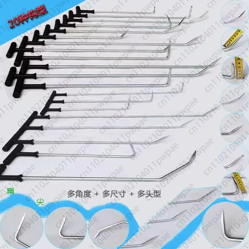 Diameter 4/5/6/8/10mm Automotive Sag Repair Tool No Painting Concave Convex Lever Top Hook