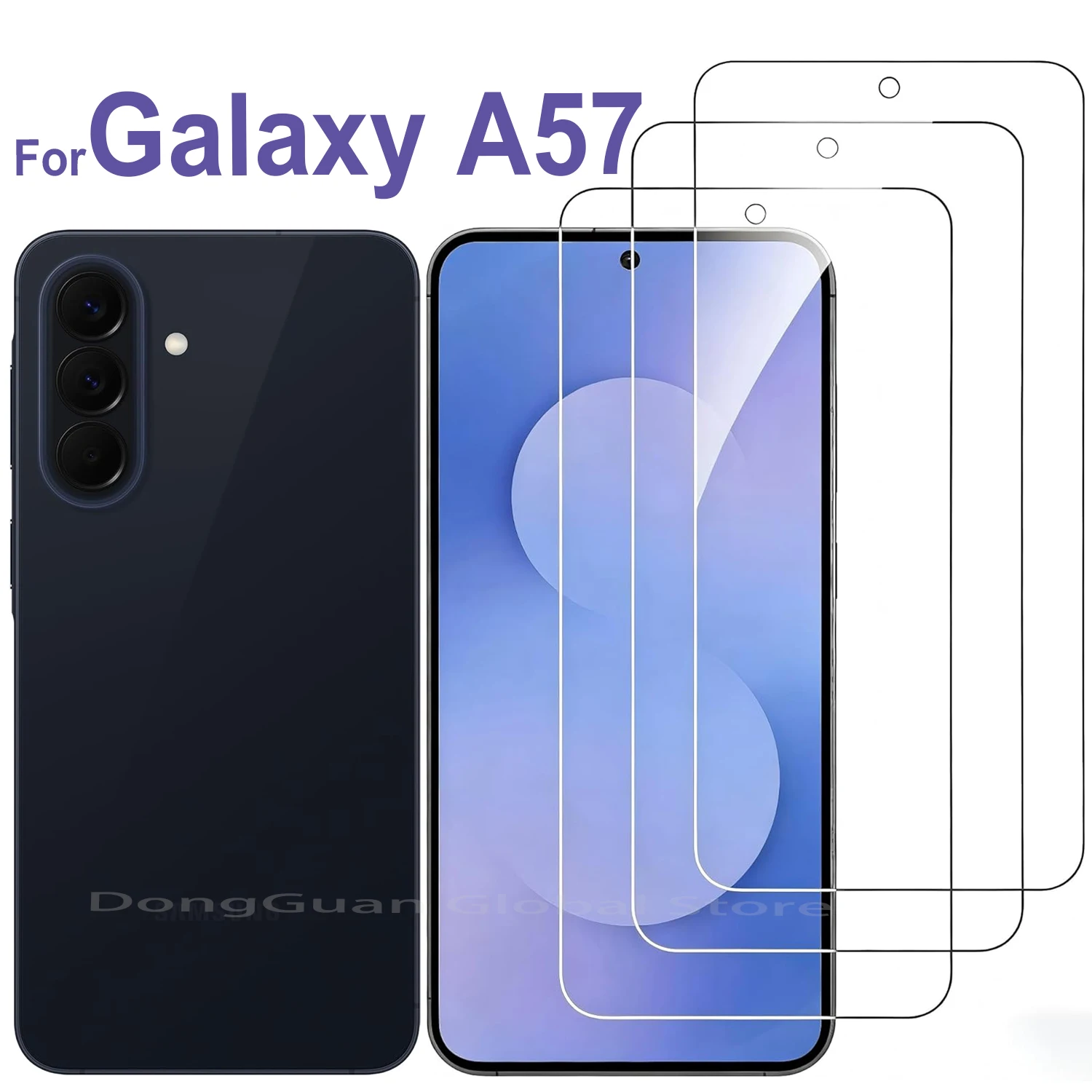 

1/2/3/4 шт. Защитное стекло для Samsung Galaxy A57 5G, закаленное стекло для защиты экрана